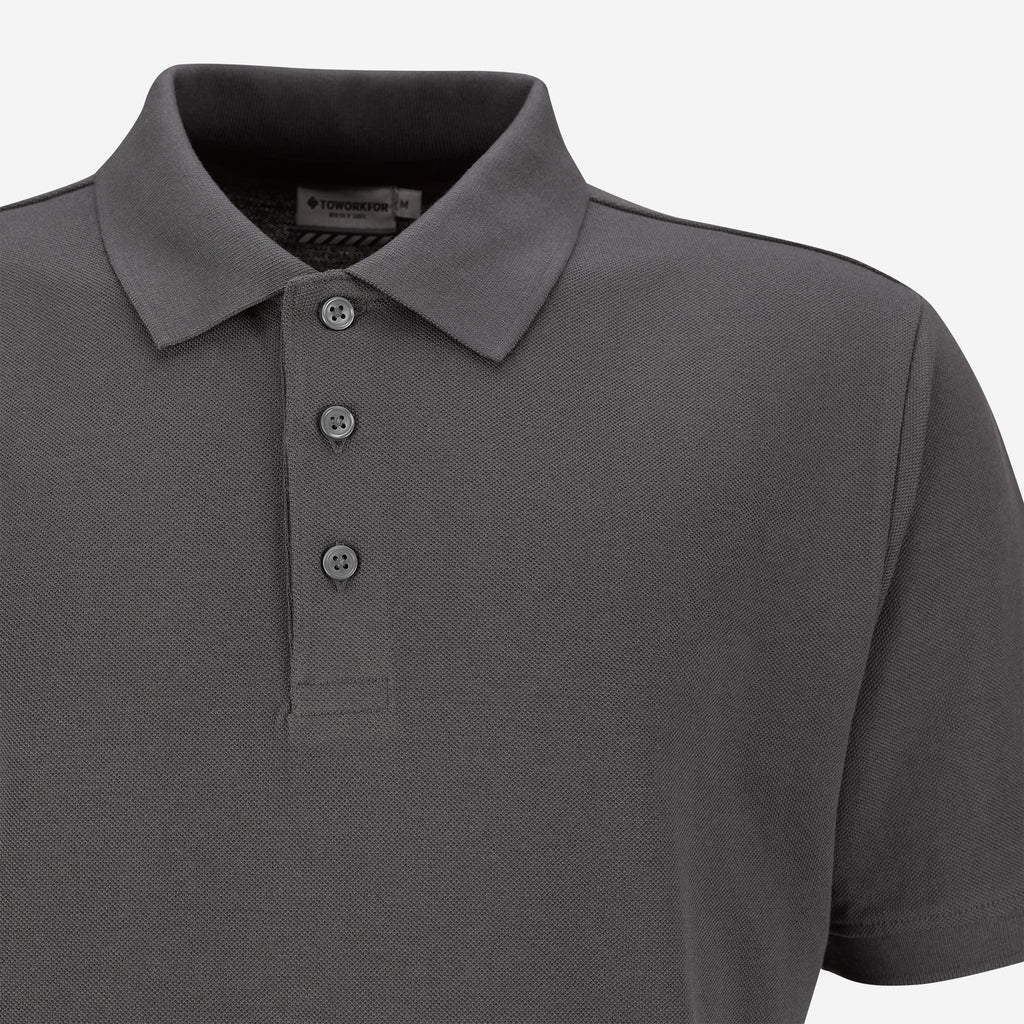 GREY WORK POLO SHIRT